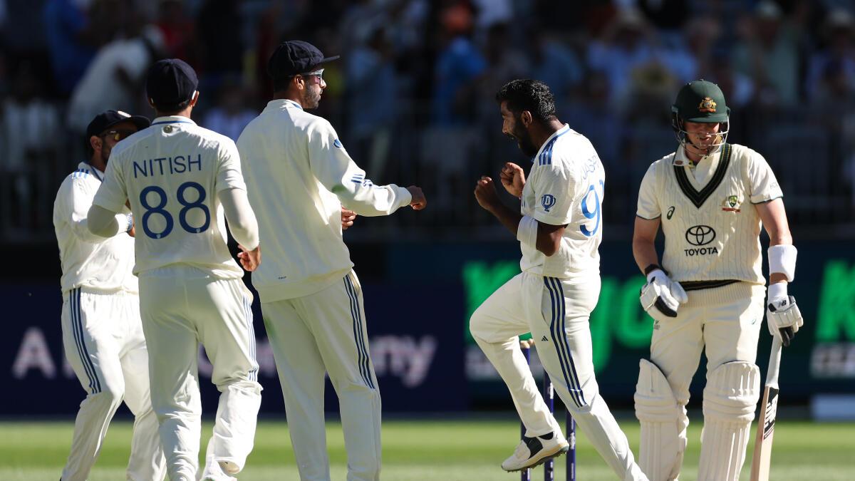 AUS vs IND, 1st Test: Skipper Bumrah skittles out Australian batting core to put India in control on Day 1